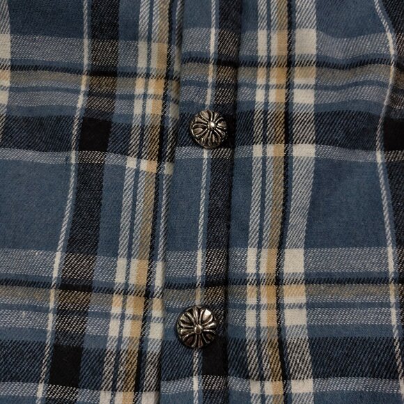 Chrome Hearts Blue Padded Jacket - Picture 4 of 11